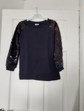 Girls Next Navy Jumper  With