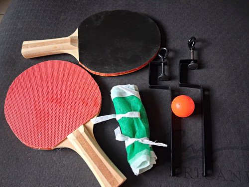 Table tennis ping pong - ping, set