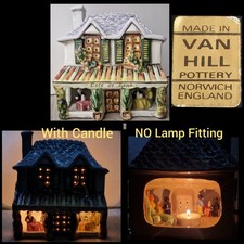 Vtg Van Hill Pottery French