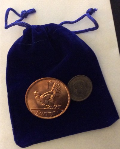 Lucky wedding pence - wedding, coin