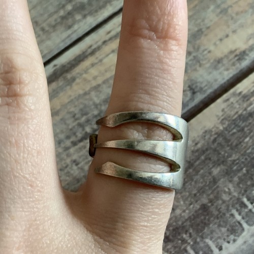 Vintage artisan made silver