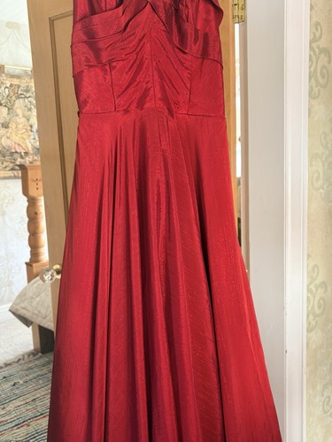 Vintage pure silk evening gown - pure,