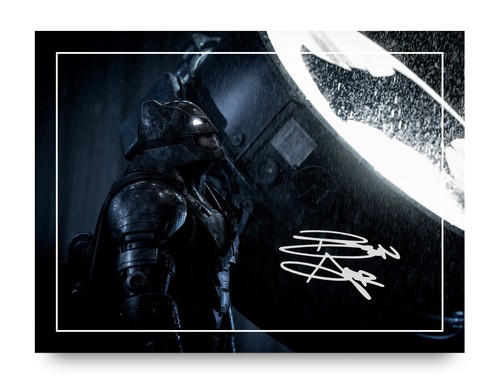 Ben affleck signed - batman, v