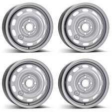 4 Steel wheels Alcar 4.5Jx14