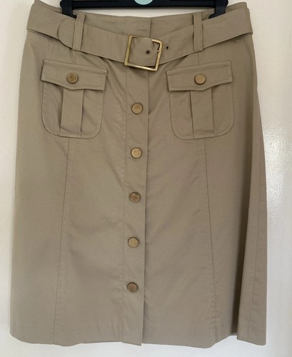 Dark beige cotton elastane - dark,