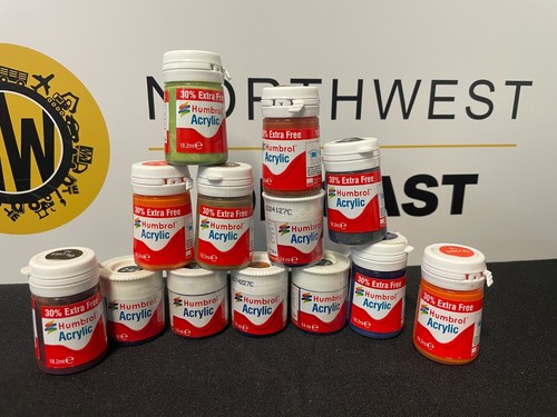Humbrol acrylic 14ml pots matt - humbrol,