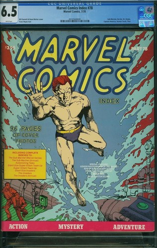 Marvel comics index 7b - marvel, #7b