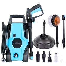 Pro-Kleen Electric Pressure Washer Car Garden Patio Cleaner Rotary Brush 105 Bar
