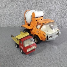 Tonka Toys Vintage Small Tipper And Cement Mixer