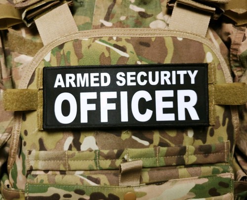 3x8 armed security officer - 3x8",