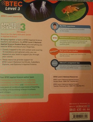 Btec level national applied - national,