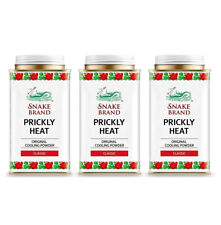 Snake Prickly Heat Rash Soothing Powder 140gx3