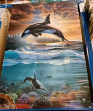 Orca Universe vintage poster