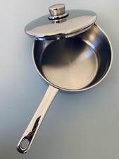 Stellar 1000 20cm Saucepan With Lid Stainless Steel Pan Cooking Pot Handle 