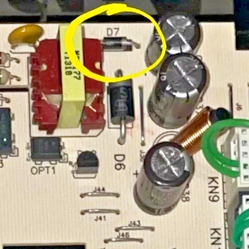 Repair diode for beko - diode, d7