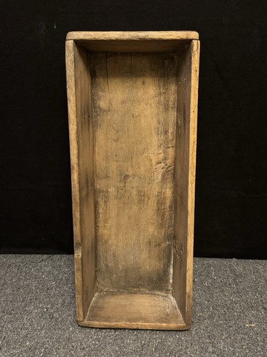 Rustic wooden centerpiece box - rustic,