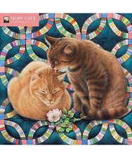 Ivory Cats by Lesley Anne