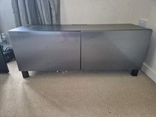 Ikea BESTÅ TV bench with Grey