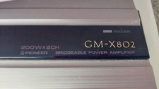 Pioneer GM-X802 Power