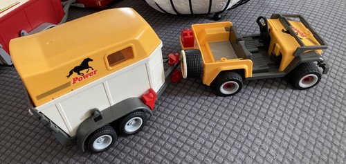 Vintage playmobil jeep - playmobil, and