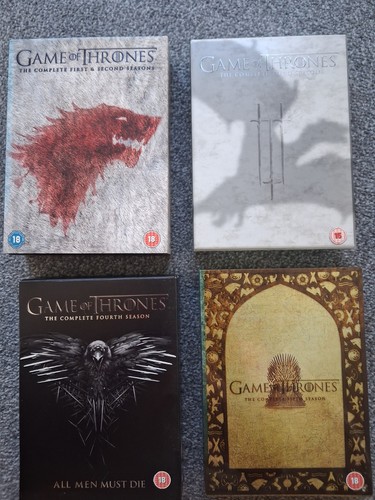 Game thrones dvd boxsets - thrones,