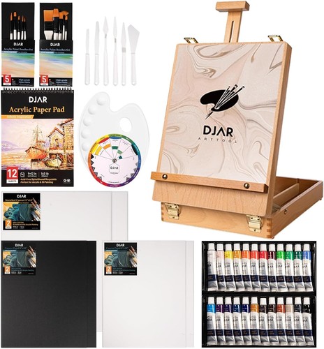 Acrylic paint set pcs - set, with
