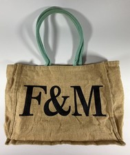 FORTNUM & MASON F&M HESSIAN
