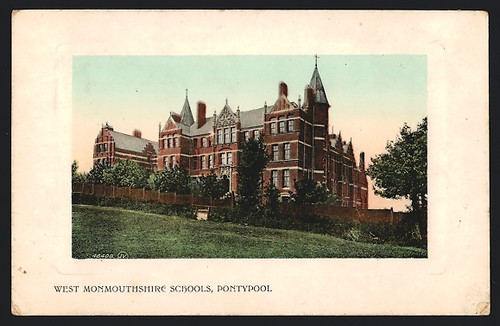 Postcard pontypool west - pontypool,,