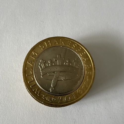 2016 two pounds coin - £2,