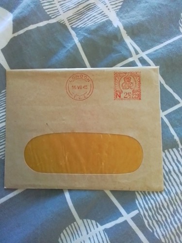 1945 envelope neopost george - envelope,
