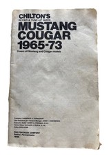Chilton 6542 Mustang Cougar