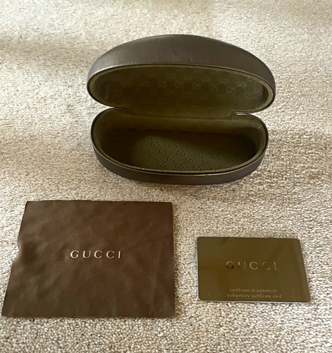 Vintage gucci brown hard - vintage,