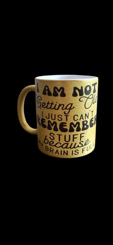 Ceramic gold glitter printed - ceramic,