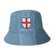 Grey England Retro Bucket Hat