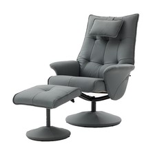 Swivel Recliner Chair, PU