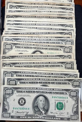 1974 1990 one 100 - one, $100