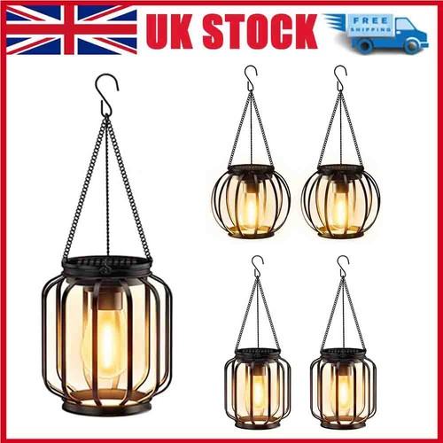 Solar powered led hanging - 2x,