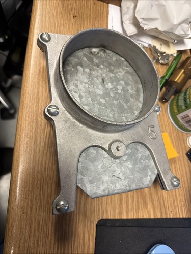 Cast aluminum blast gate - aluminum,