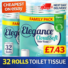 Toilet Roll 32 Pack CloudSoft