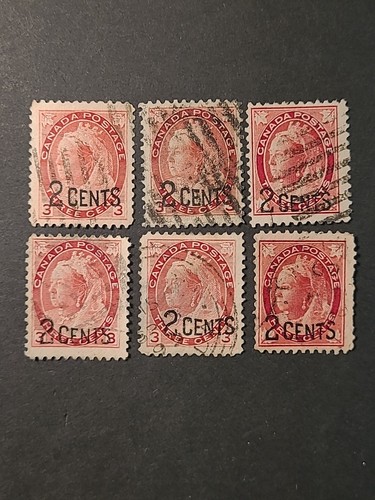 Canada stamps queen - canada, victoria