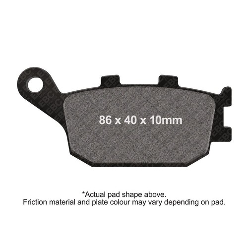 Ebc motorcycle brake pads dmx - motorcycle,