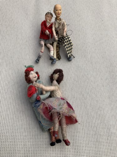 Vintage miniature pipe - pipe, cleaner