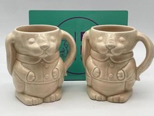 Vintage Wade for Ringtons. Bunny Mugs. Pair
