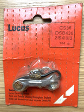 Vintage Original Lucas Contact Points Set Part Numbers DSB436 21941013 & CS36
