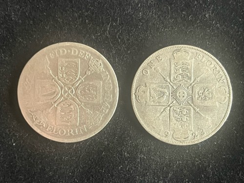 George florins 500 silver - george,
