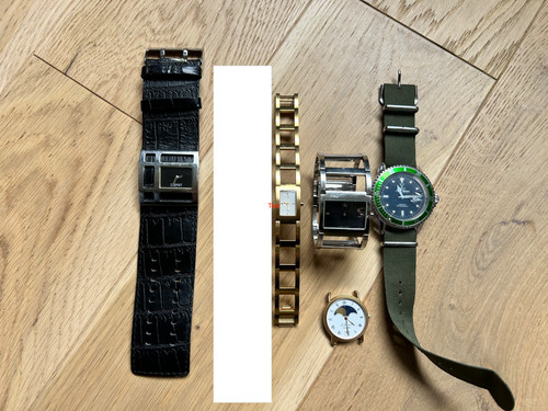 Esprit and other watches - and,