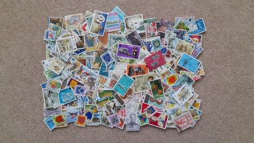 Used postage stamps from - stamps,