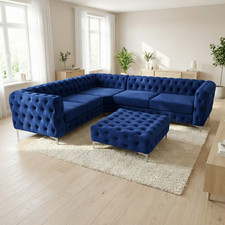Luxury chesterfield corner - chesterfield,