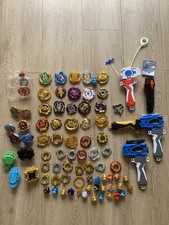 Beyblade Bundle Huge Joblot Spinning Tops - Parts - Spares - Launchers