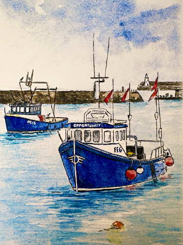 Original watercolour painting - original,